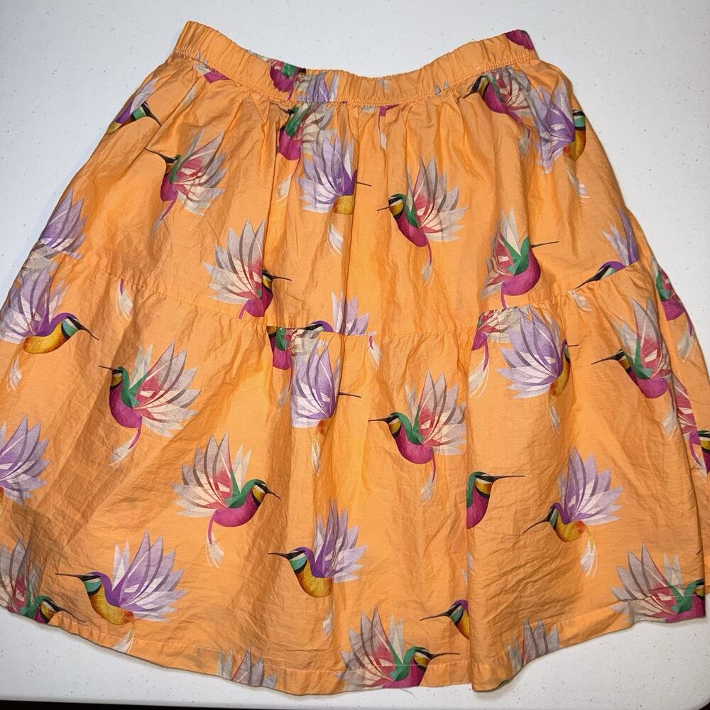 Dieter Braun H&M Girl’s Hummingbird Skirt Orange Size 10